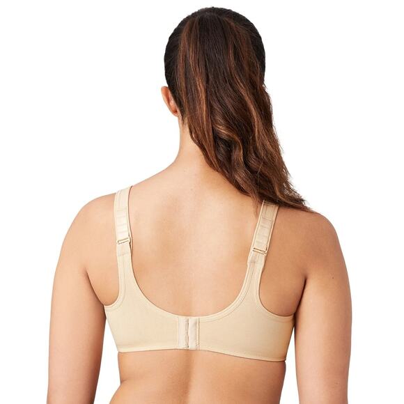 Wacoal Womens 42DD Sand Simone Sport Underwire Bra Full Coverage Workout K3-1 - Picture 2 of 11